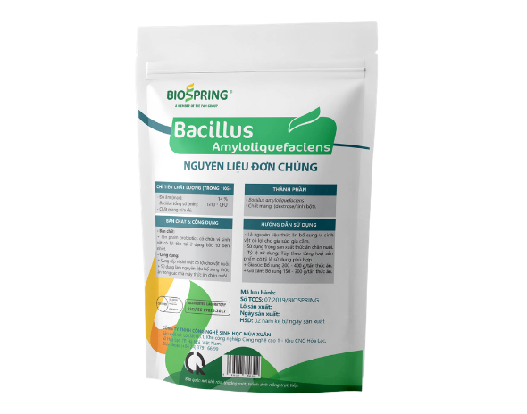 nguyen lieu vi sinh bacillus amyloliquefaciens