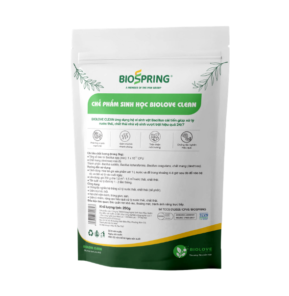 Biolove Clean – Chế Phẩm Sinh Học Xử Lý Bể Phốt, Hầm Cầu Nhà Vệ Sinh
