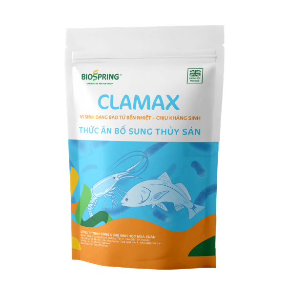 Clamax – Vi Sinh Dạng Bào Tử Bền Nhiệt, Chịu Kháng Sinh Cho Tôm, Cá