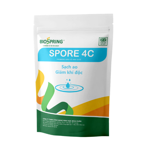 Spore 4C – Sạch Ao, Giảm Khí Độc Cho Môi Trường Nuôi Trồng Thủy Sản
